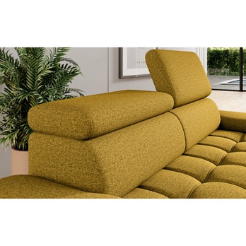 Pohovka PALLADIO 2F žltá, s funkciou 3