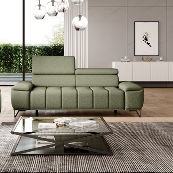 Pohovka PALLADIO 2F tmavozelená, s funkciou 1