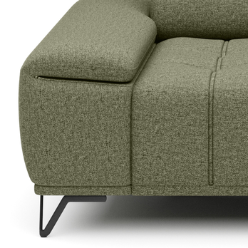 Pohovka PALLADIO 3 tmavozelená, bez funkcie 3