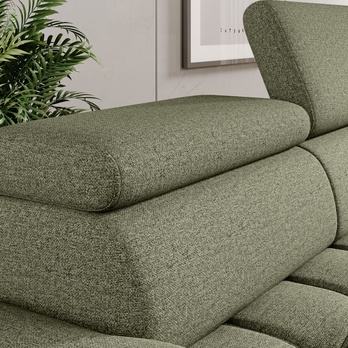 Pohovka PALLADIO 3F tmavozelená, s funkciou 3