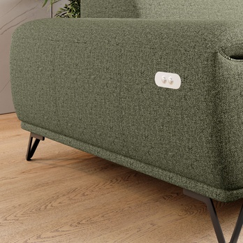 Pohovka PALLADIO 3F tmavozelená, s funkciou 4