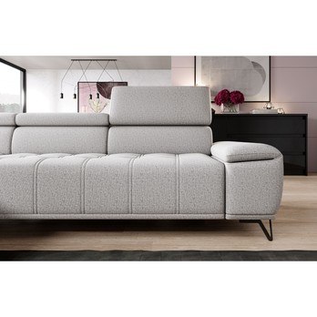 Sedacia súprava PALLADIO MINI ľavá, sivá 4