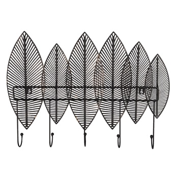 Nástenný vešiak PALMA zlatá 4