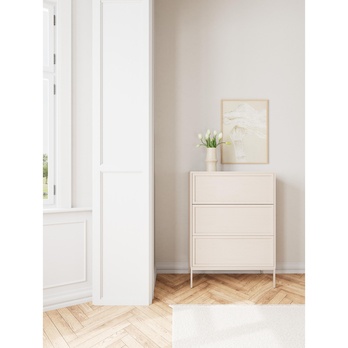 Komoda PALMDALE 80 sivá 3