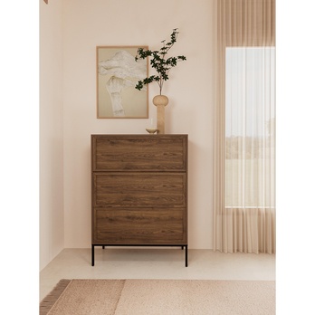 Komoda PALMDALE 80 dymový dub 1