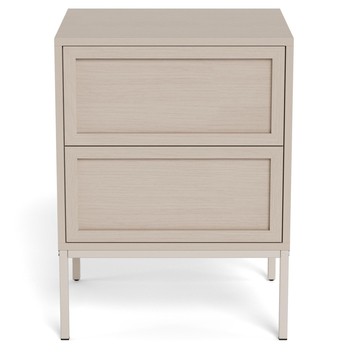Nočný stolík PALMDALE sivá 3