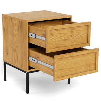 Nočný stolík PALMDALE dub 2
