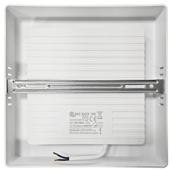 Stropné svietidlo PANEL biela 2