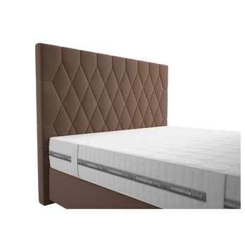 Posteľ boxspring PAOLA hnedá 2