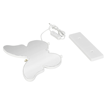 Stolná lampa PAPILLON biela 11