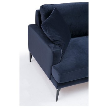 Pohovka PAPIRA 2 modrá 2