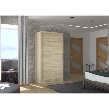 Šatníková skriňa PARISA dub sonoma 1