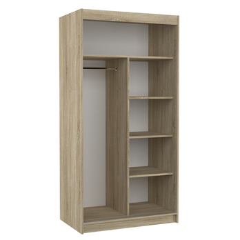 Šatníková skriňa PARISA dub sonoma 2