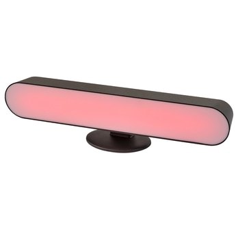 Stolná LED RGB lampa PARKER čierna/biela 2