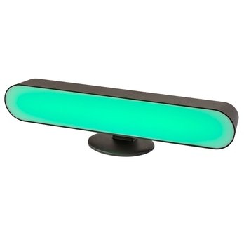 Stolná LED RGB lampa PARKER čierna/biela 3