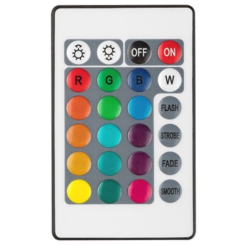 Stolná LED RGB lampa PARKER čierna/biela 6