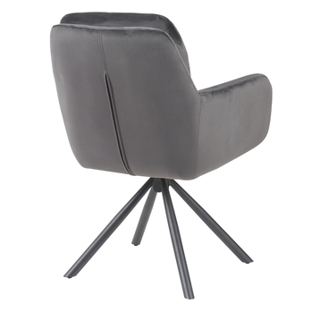 Jedálenská stolička PARMA S tmavosivá, sada 2 ks 5