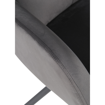 Jedálenská stolička PARMA S tmavosivá, sada 2 ks 7