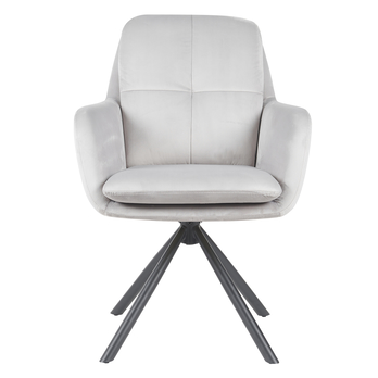 Jedálenská stolička PARMA S svetlosivá, sada 2 ks 1