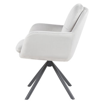 Jedálenská stolička PARMA S svetlosivá, sada 2 ks 3