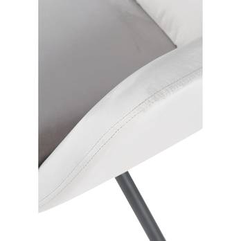 Jedálenská stolička PARMA S svetlosivá, sada 2 ks 9