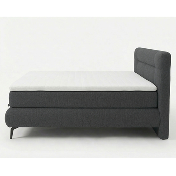 Posteľ s matracom PARROT sivá, 140x200 cm 4