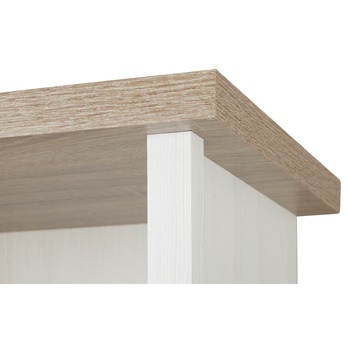 Regál PARVATI pínia biela/dub truffel 7