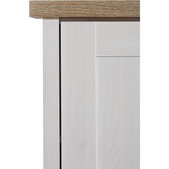 Komoda PARVATI pínia biela/dub truffel 4