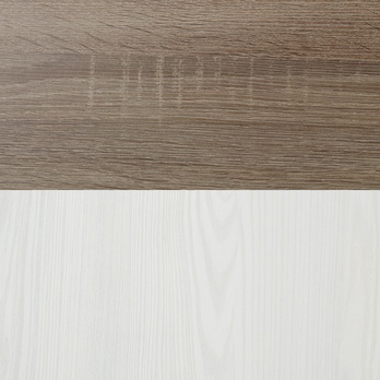 Šatníková skriňa PARVATI pínia biela/dub truffel, šírka 106 cm 6