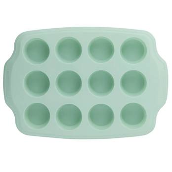 Silikónová forma na muffiny PASTEL I mätová 2