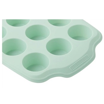 Silikónová forma na muffiny PASTEL I mätová 3