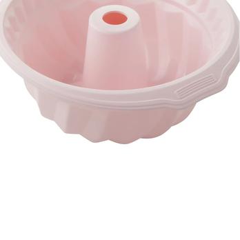 Silikónová forma na bábovku PASTELL II ružová, ⌀ 28 cm 2