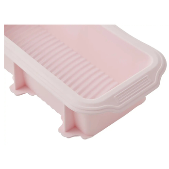 Forma na biskupský chlebíček PASTELL ružová, šírka 27 cm 3