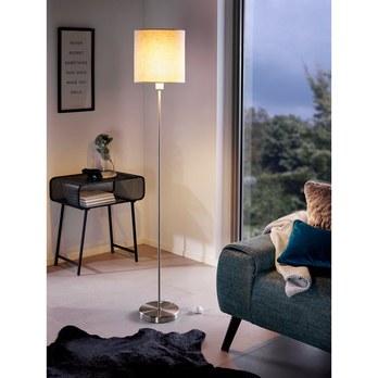 Stojacia lampa PASTERI sivá 1
