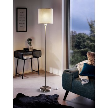 Stojacia lampa PASTERI sivá 2