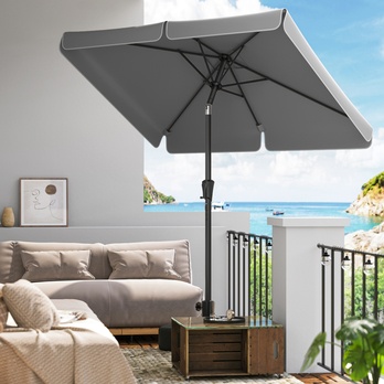 Slnečník PATIO sivá 1