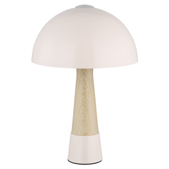 Stolná lampa PAULIN ružová/prírodná 2