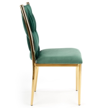 Jedálenská stolička PAULINA tmavozelená 3