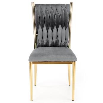 Jedálenská stolička PAULINA sivá 2