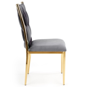 Jedálenská stolička PAULINA sivá 3