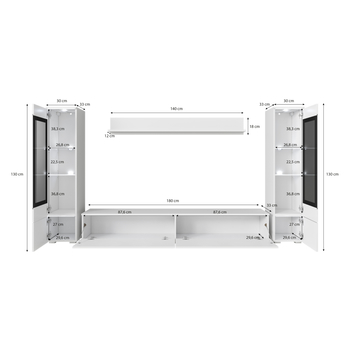 Obývacia stena PAVIA II san sebastian 7