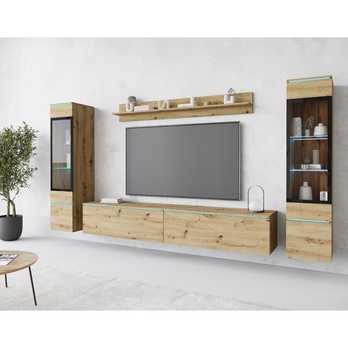 Obývacia stena PAVIA II dub artisan 5