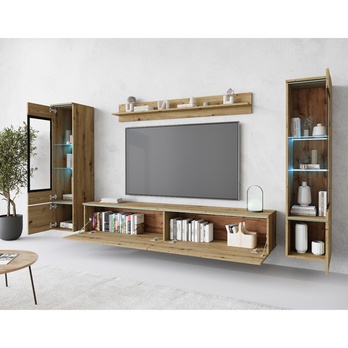 Obývacia stena PAVIA II dub artisan 6