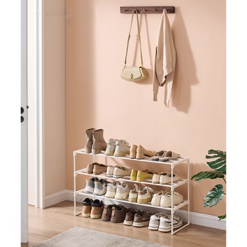 Regál na topánky PEARL biela 1