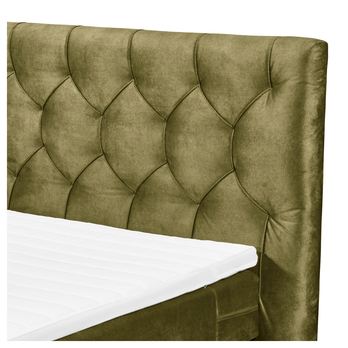 Posteľ boxspring PEMBROKE 8 olivová, 180x200 cm 3
