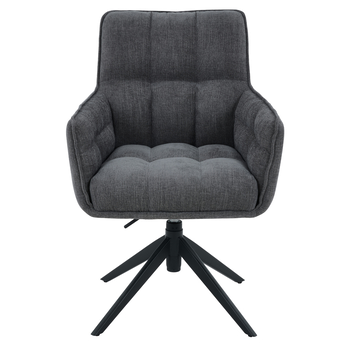 Jedálenská stolička PEREA I antracitová 1