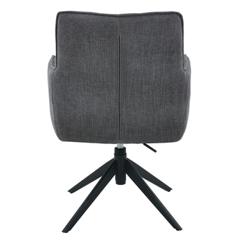 Jedálenská stolička PEREA I antracitová 2