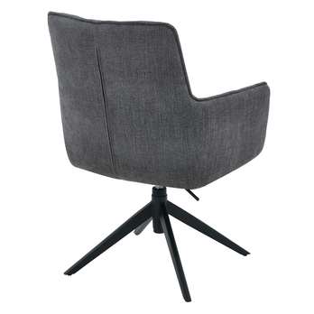 Jedálenská stolička PEREA I antracitová 3