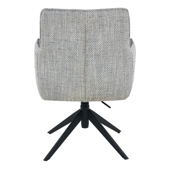 Jedálenská stolička PEREA II tmavosivá/sivá 2