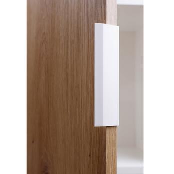 Regál PERFECTO 2T dub artisan/biela 1